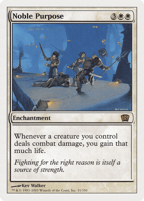 Noble Purpose (31) — Eighth Edition