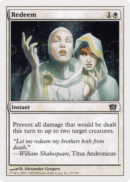 Redeem (37) — Eighth Edition
