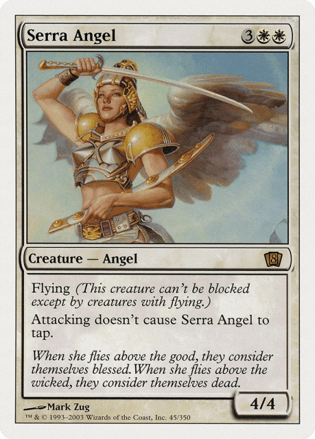 Serra Angel (45) — Eighth Edition