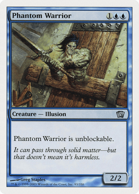 Phantom Warrior (93) — Eighth Edition