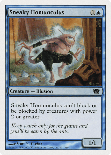 Sneaky Homunculus (101) — Eighth Edition