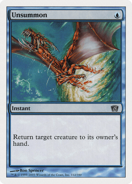 Unsummon (112) — Eighth Edition