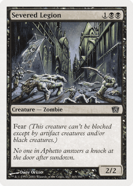 Severed Legion (163) — Eighth Edition