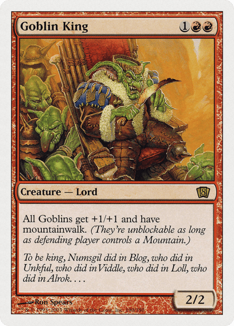 Goblin King (190) — Eighth Edition