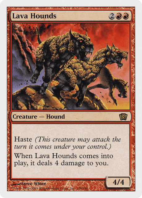 Lava Hounds (198) — Eighth Edition