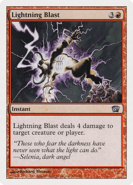 Lightning Blast (200) — Eighth Edition