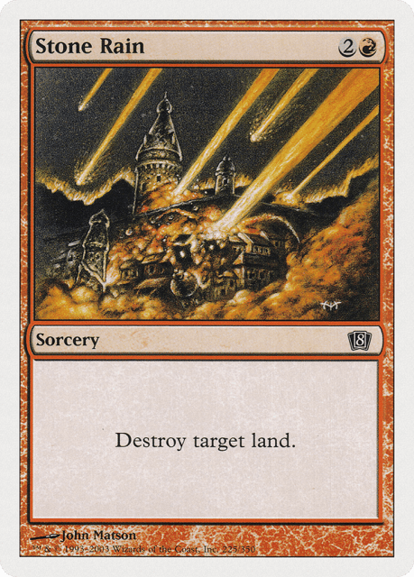 Stone Rain (225) — Eighth Edition