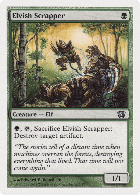 Elvish Scrapper (245) — Eighth Edition