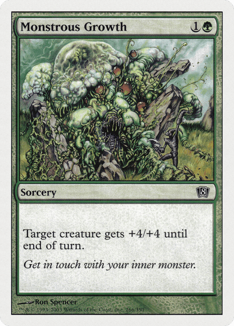 Monstrous Growth (266) — Eighth Edition
