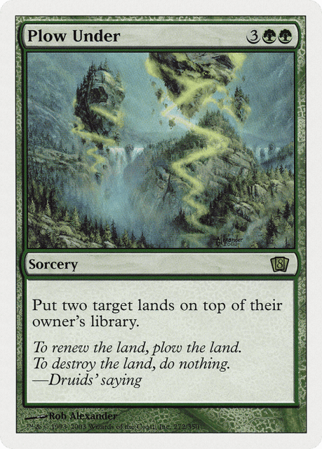 Plow Under (272) — Eighth Edition