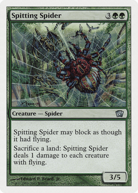 Spitting Spider (280) — Eighth Edition