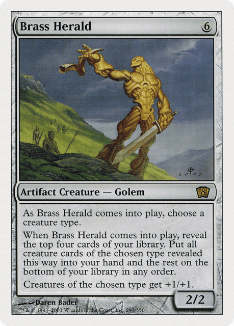 Brass Herald (293) — Eighth Edition