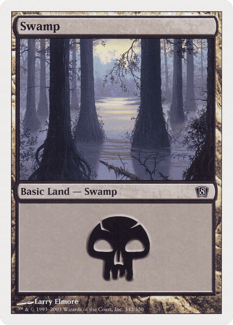 Swamp (342) — Eighth Edition