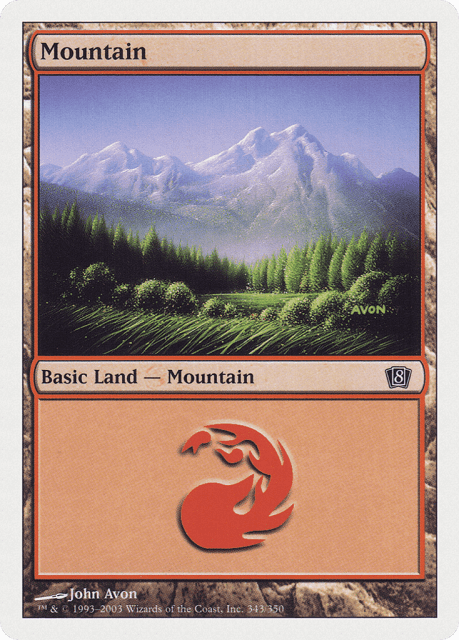 Mountain (343) — Eighth Edition