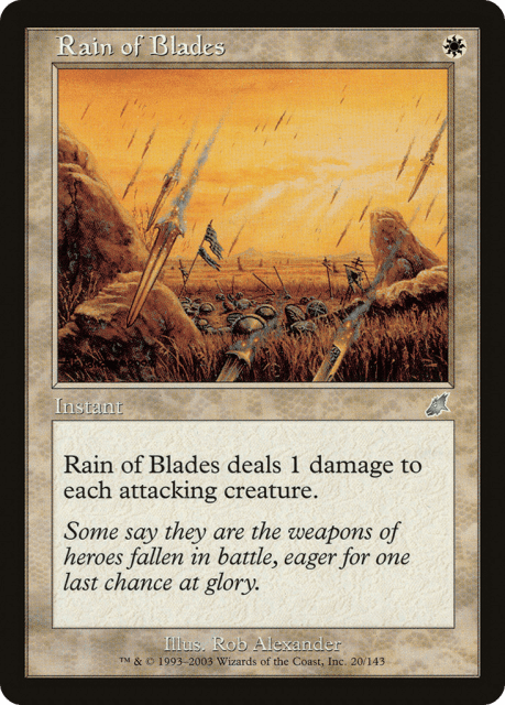 Rain of Blades (20) — Scourge
