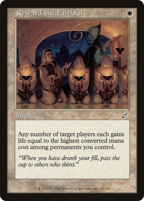 Reward the Faithful (22) — Scourge