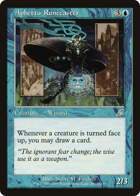 Aphetto Runecaster (28) — Scourge