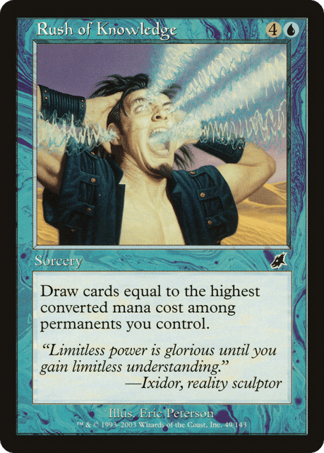 Rush of Knowledge (49) — Scourge