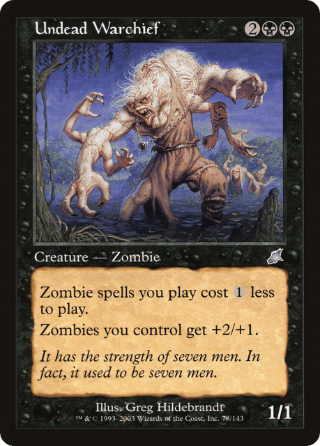 Undead Warchief (78) — Scourge