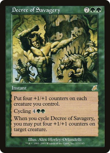 Decree of Savagery (115) — Scourge