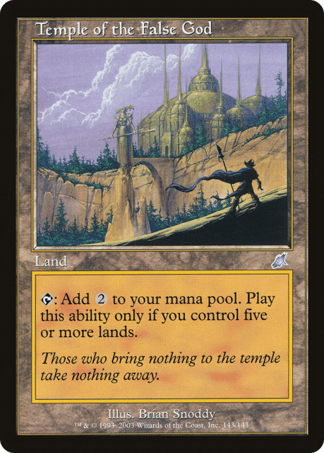 Temple of the False God (143) — Scourge