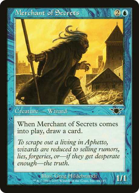 Merchant of Secrets (44) — Legions
