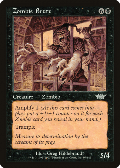 Zombie Brute (87) — Legions