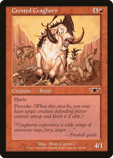 Crested Craghorn (91) — Legions