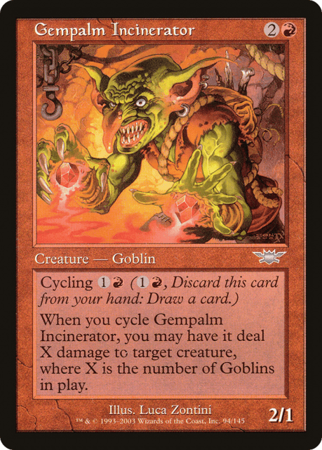 Gempalm Incinerator (94) — Legions