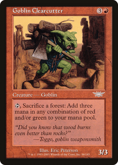 Goblin Clearcutter (96) — Legions