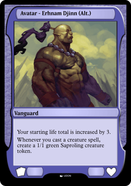 Erhnam Djinn Avatar (27) — Magic Online Avatars