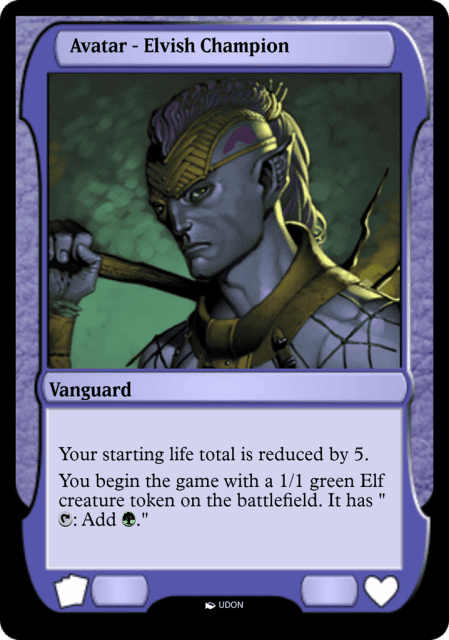 Elvish Champion Avatar (37) — Magic Online Avatars