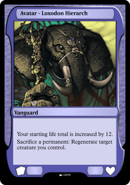 Loxodon Hierarch Avatar (54) — Magic Online Avatars