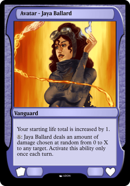 Jaya Ballard Avatar (64) — Magic Online Avatars