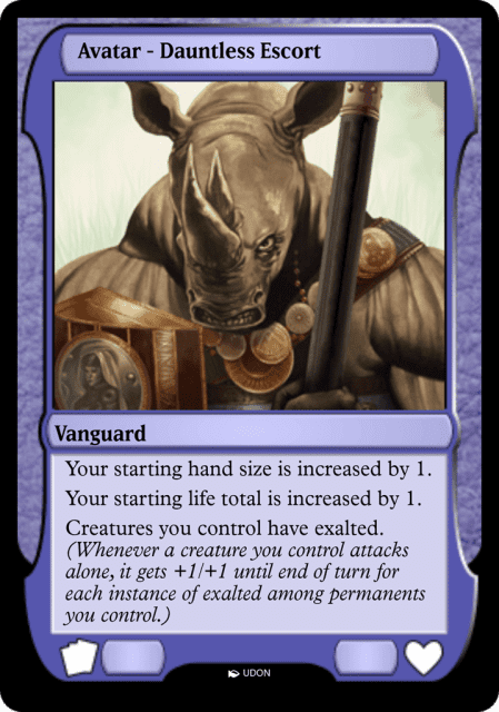 Dauntless Escort Avatar (94) — Magic Online Avatars