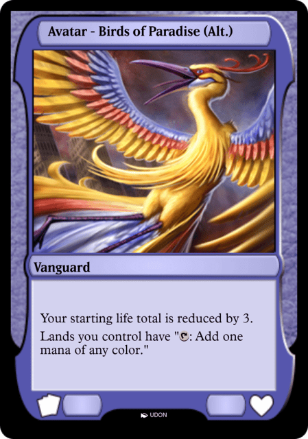 Birds of Paradise Avatar (107) — Magic Online Avatars