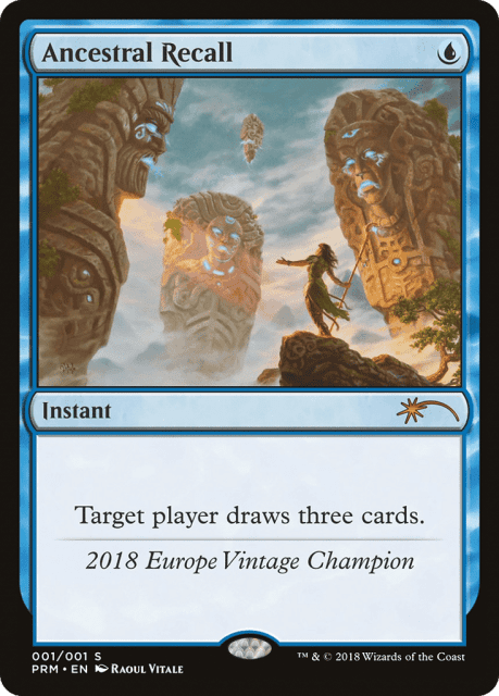 Ancestral Recall (2018) — Vintage Championship