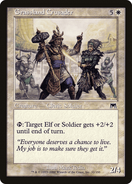 Grassland Crusader (32) — Onslaught