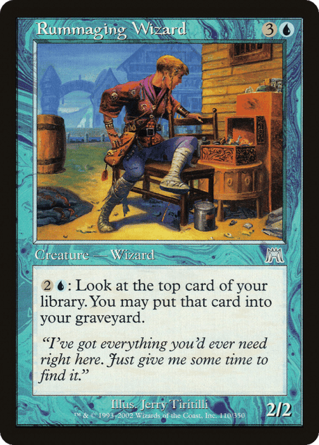 Rummaging Wizard (110) — Onslaught
