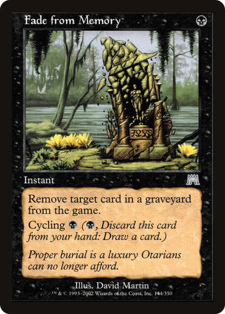 Fade from Memory (144) — Onslaught