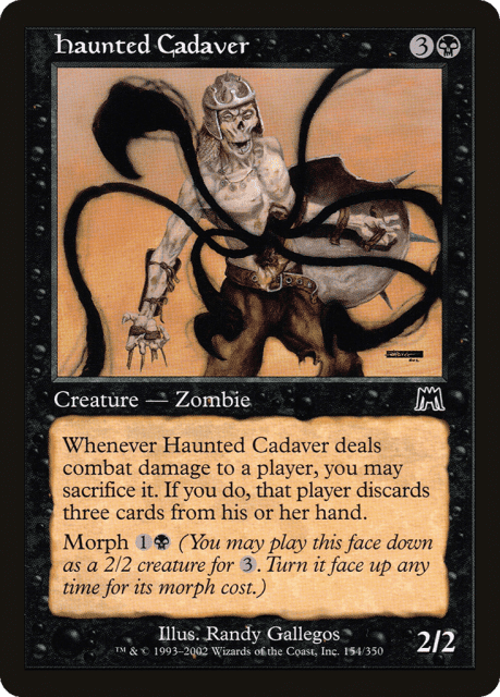 Haunted Cadaver (154) — Onslaught