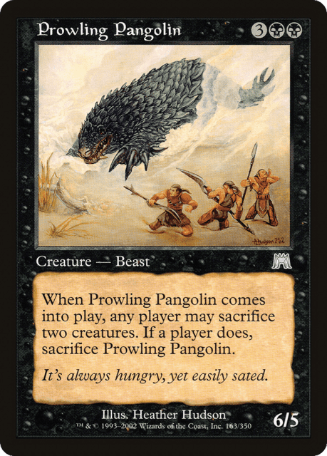 Prowling Pangolin (163) — Onslaught