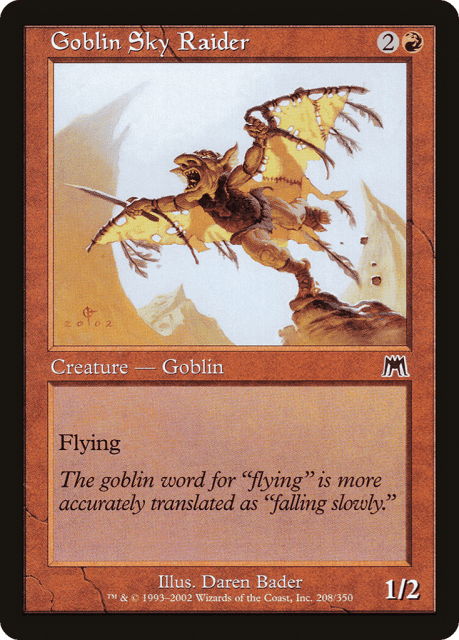 Goblin Sky Raider (208) — Onslaught