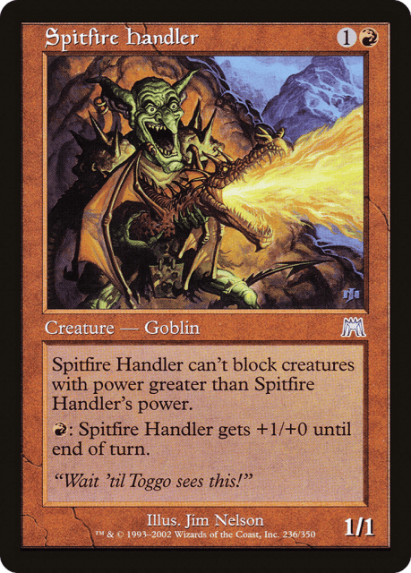 Spitfire Handler (236) — Onslaught