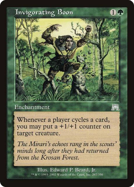 Invigorating Boon (267) — Onslaught
