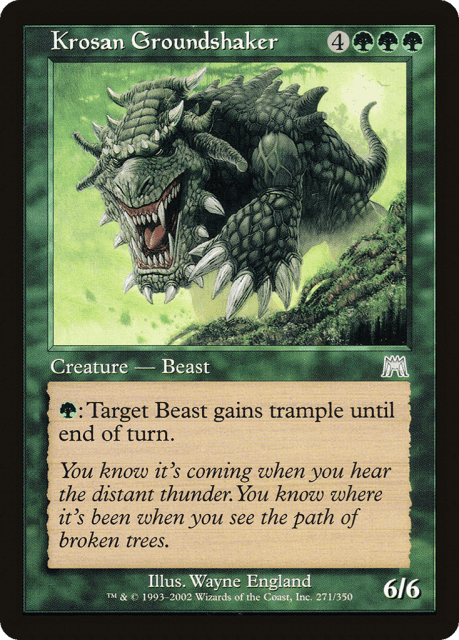 Krosan Groundshaker (271) — Onslaught