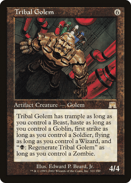 Tribal Golem (311) — Onslaught