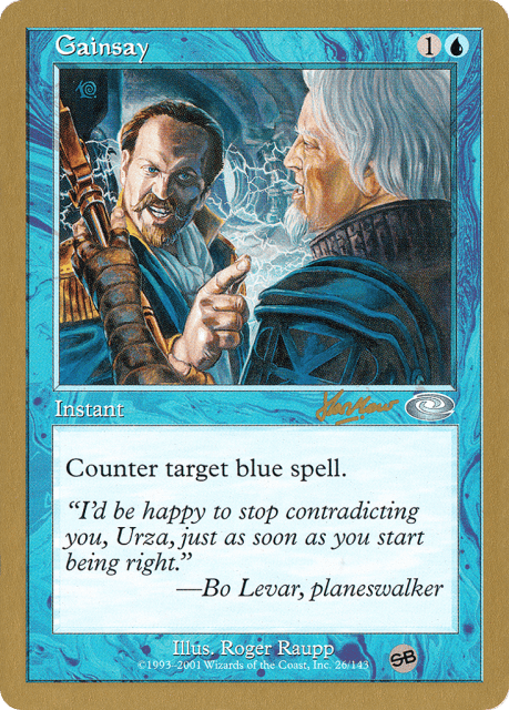 Gainsay (shh26sb) — World Championship Decks 2002