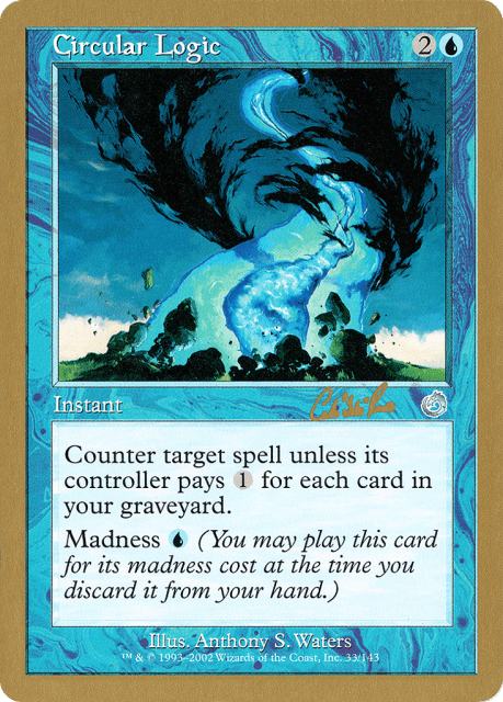 Circular Logic (cr33) — World Championship Decks 2002