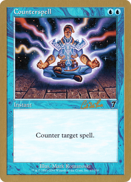 Counterspell (cr67) — World Championship Decks 2002